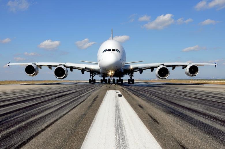 airbus a380 on the ground